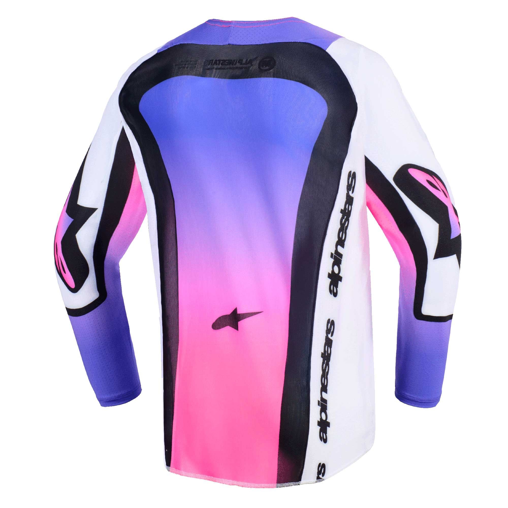 Alpinestars (MX26) Youth MX Jersey - SuperTech VISTA (White/Purple/Black)