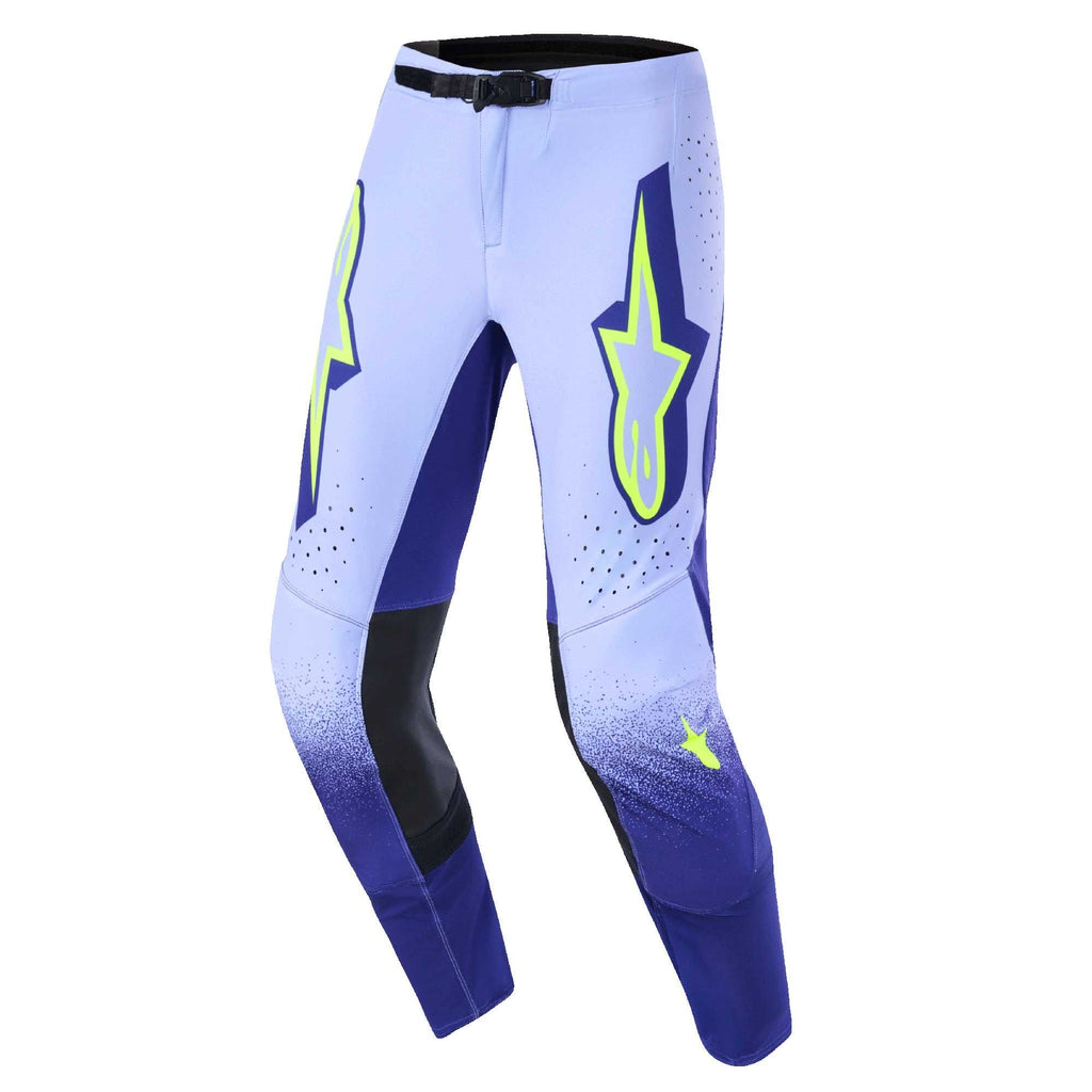 Alpinestars MX Jersey & Pant Kit Deal - SuperTech SCENZ (Purple/Yellow Fluo)