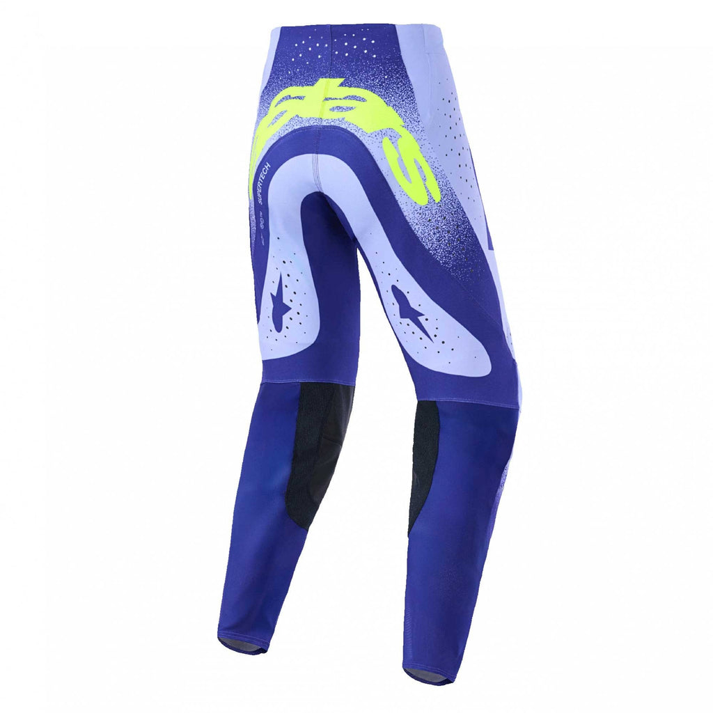 Alpinestars MX Jersey & Pant Kit Deal - SuperTech SCENZ (Purple/Yellow Fluo)