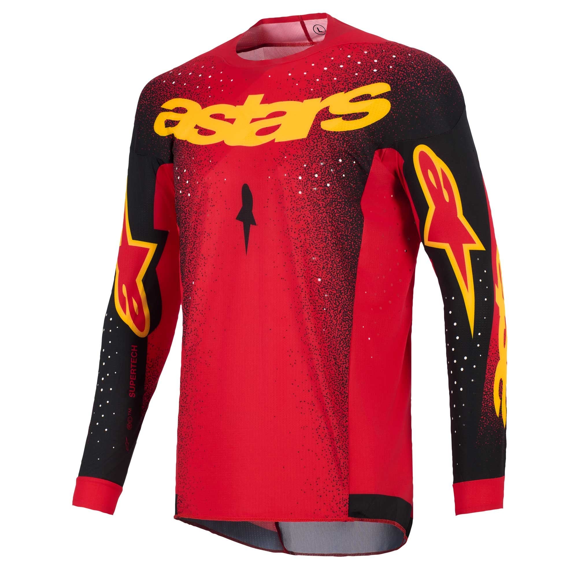Alpinestars MX Jersey & Pant Kit Deal - SuperTech SCENZ (Red/Black/Yellow)