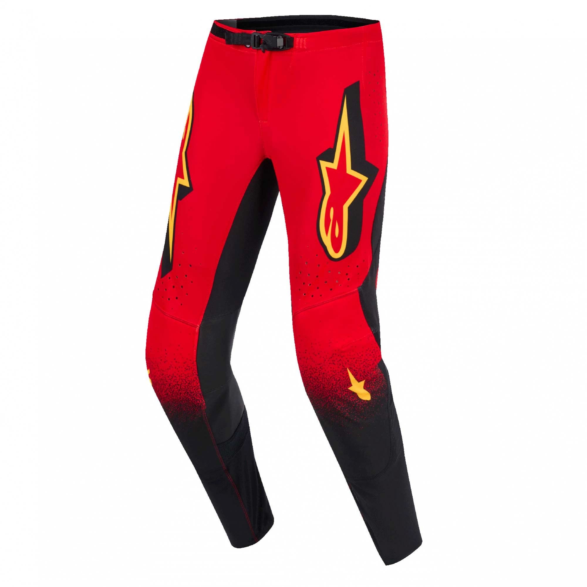 Alpinestars MX Jersey & Pant Kit Deal - SuperTech SCENZ (Red/Black/Yellow)