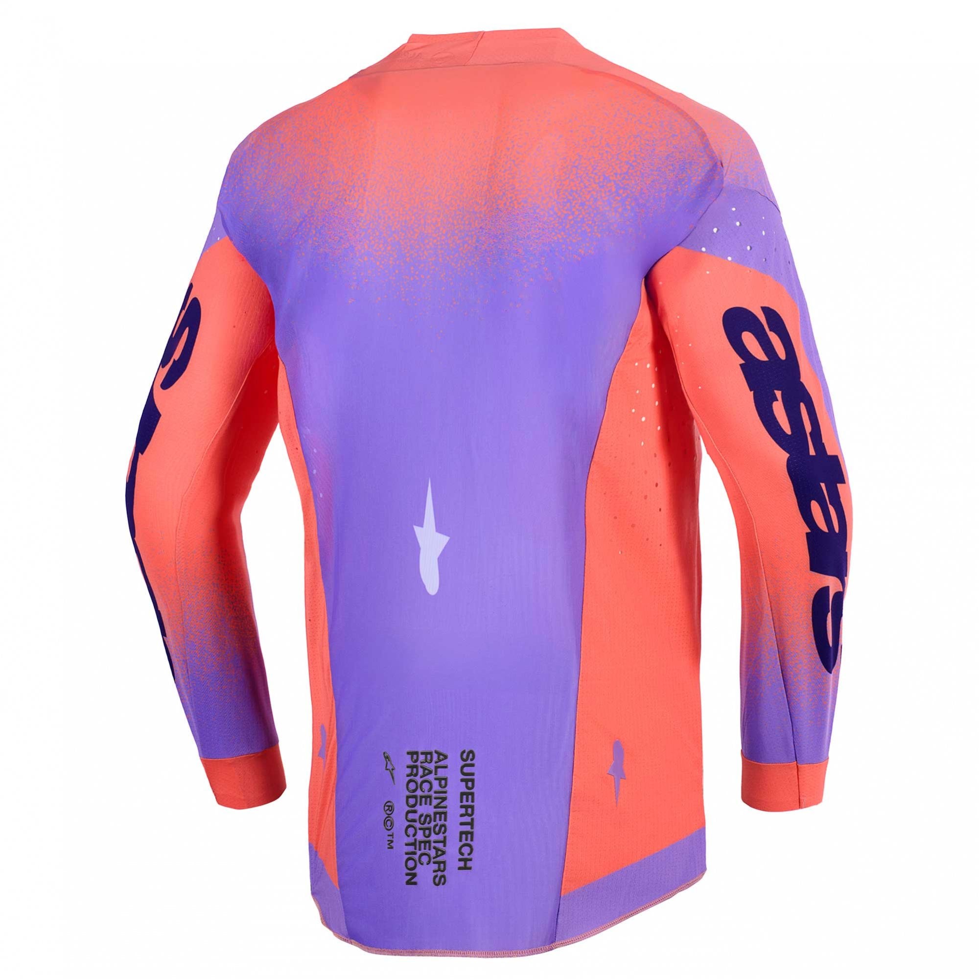 Alpinestars MX Jersey & Pant Kit Deal - SuperTech SCENZ (Hot Coral/Purple)