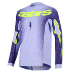 Alpinestars Youth MX Jersey & Pant Kit Deal - SuperTech SCENZ (Purple/Yellow Fluo)