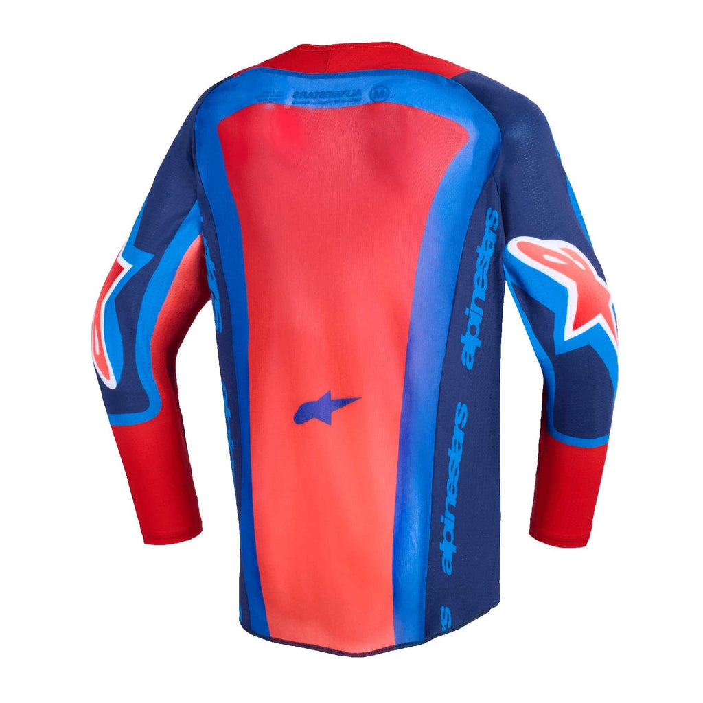 Alpinestars Youth MX Jersey & Pant Kit Deal - SuperTech VISTA (Dark Navy/Hot Coral/Cobalt)