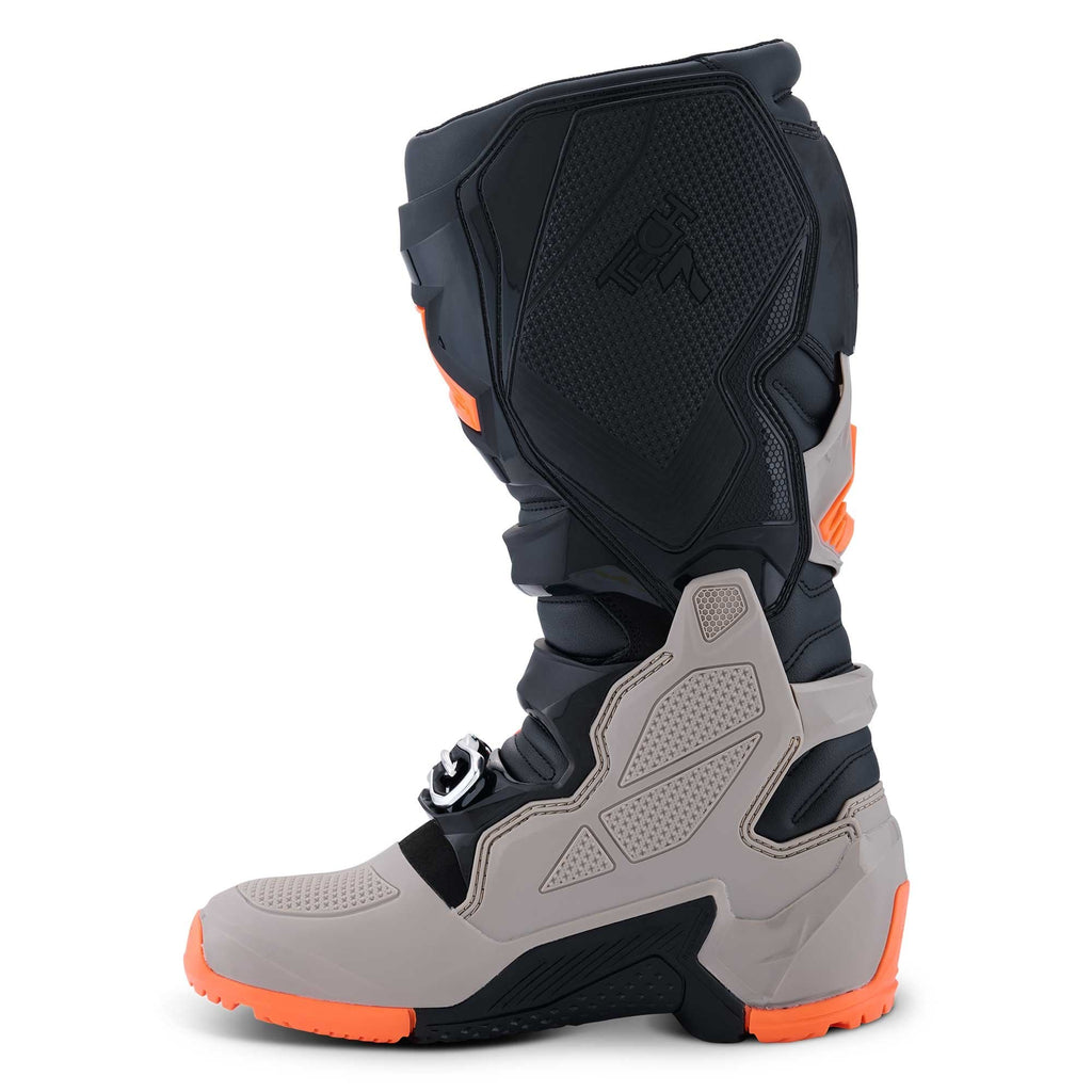 Alpinestars MX Boots - Tech 7 ENDURO **NEW Model** (Black/Warm Grey/Orange Fluo)