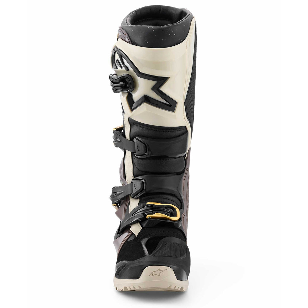 Alpinestars MX Boots - Tech 7 Enduro DRYSTAR **NEW Model** (Black/Dark Grey/Gold)