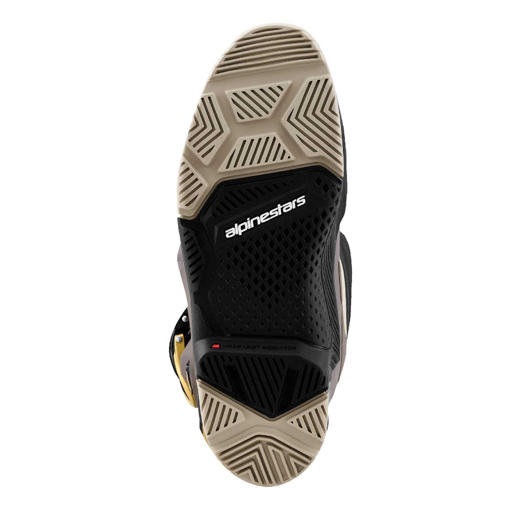 Alpinestars MX Boots - Tech 7 Enduro DRYSTAR **NEW Model** (Black/Dark Grey/Gold)