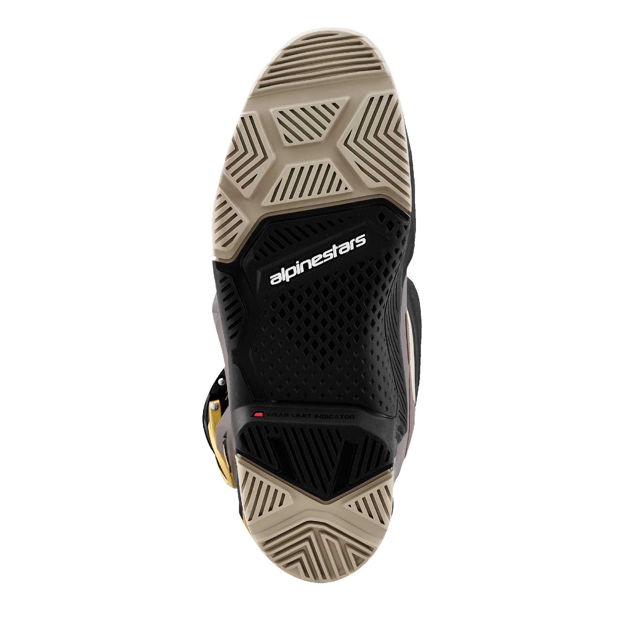 Alpinestars MX Boots - Tech 7 Enduro DRYSTAR **NEW Model** (Black/Dark Grey/Gold)