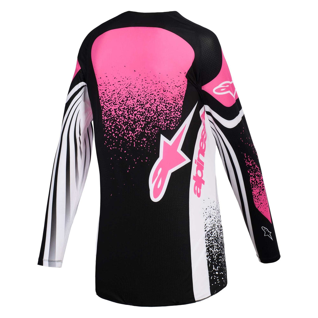 Alpinestars (MX26) Womens MX Jersey - Stella TechStar NOMUR (Black/White/Fuchsia)