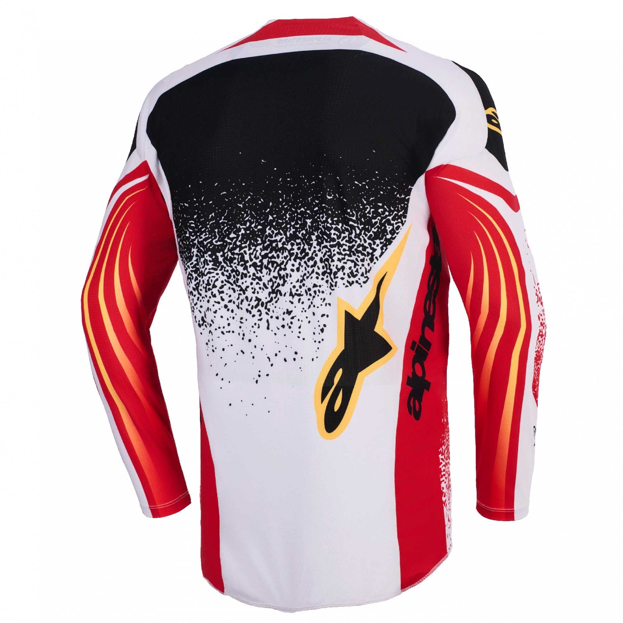 Alpinestars (MX26) MX Jersey - TechStar NOMUR (Light Grey/Red/Black)