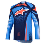 Alpinestars (MX26) MX Jersey - TechStar NOMUR (Dark Navy/Orange/UCLA Blue)
