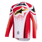 Alpinestars MX Jersey & Pant Kit Deal - TechStar NOMUR (Light Grey/Red/Black)