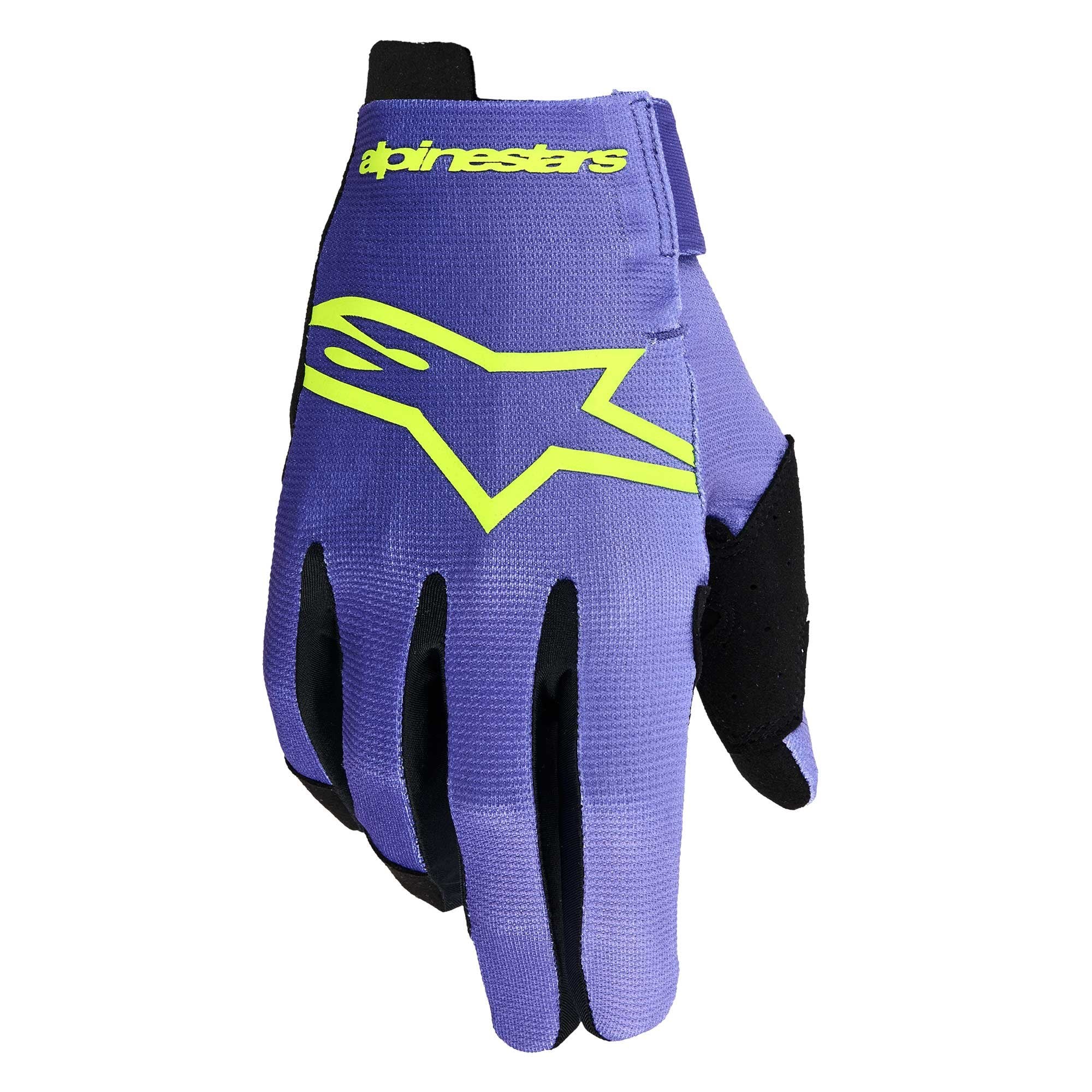 Alpinestars (MX26) MX Gloves - Radar (Purple/Yellow Fluo)