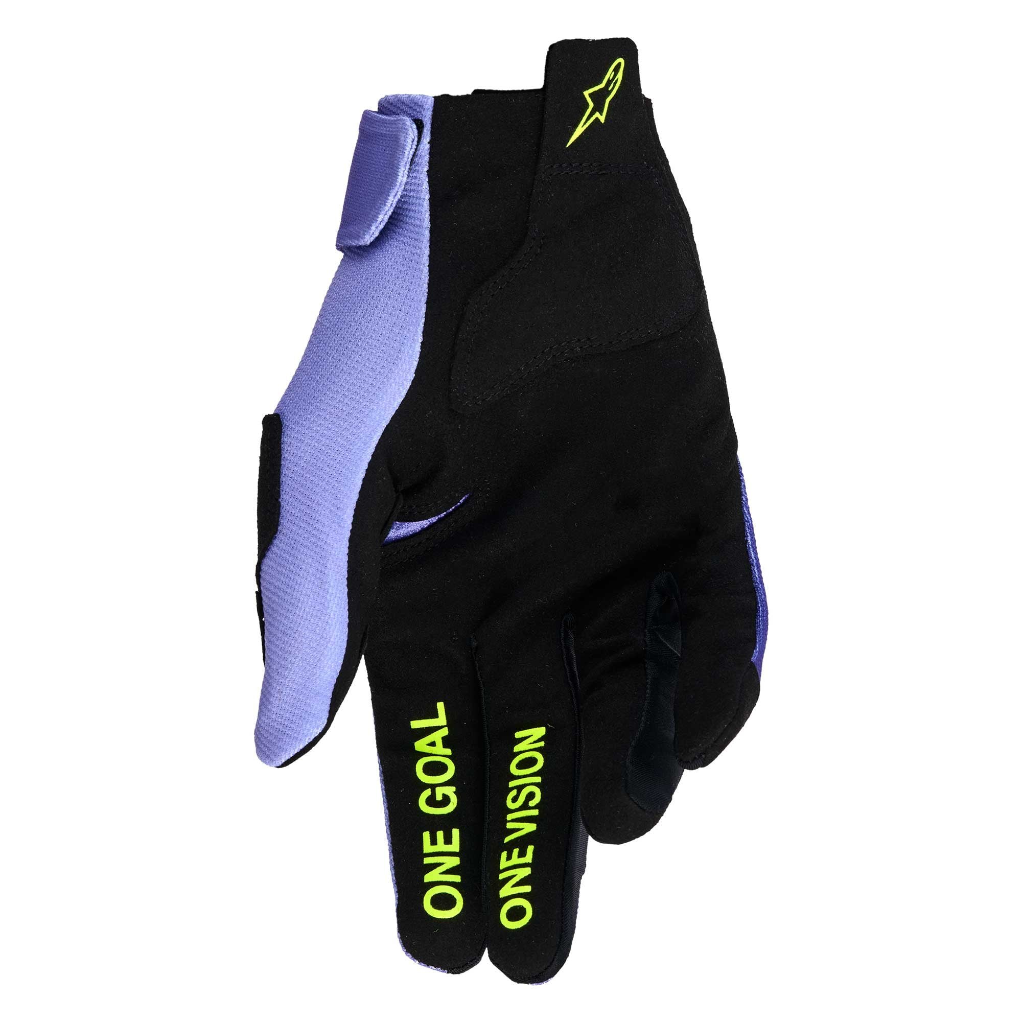Alpinestars (MX26) MX Gloves - Radar (Purple/Yellow Fluo)