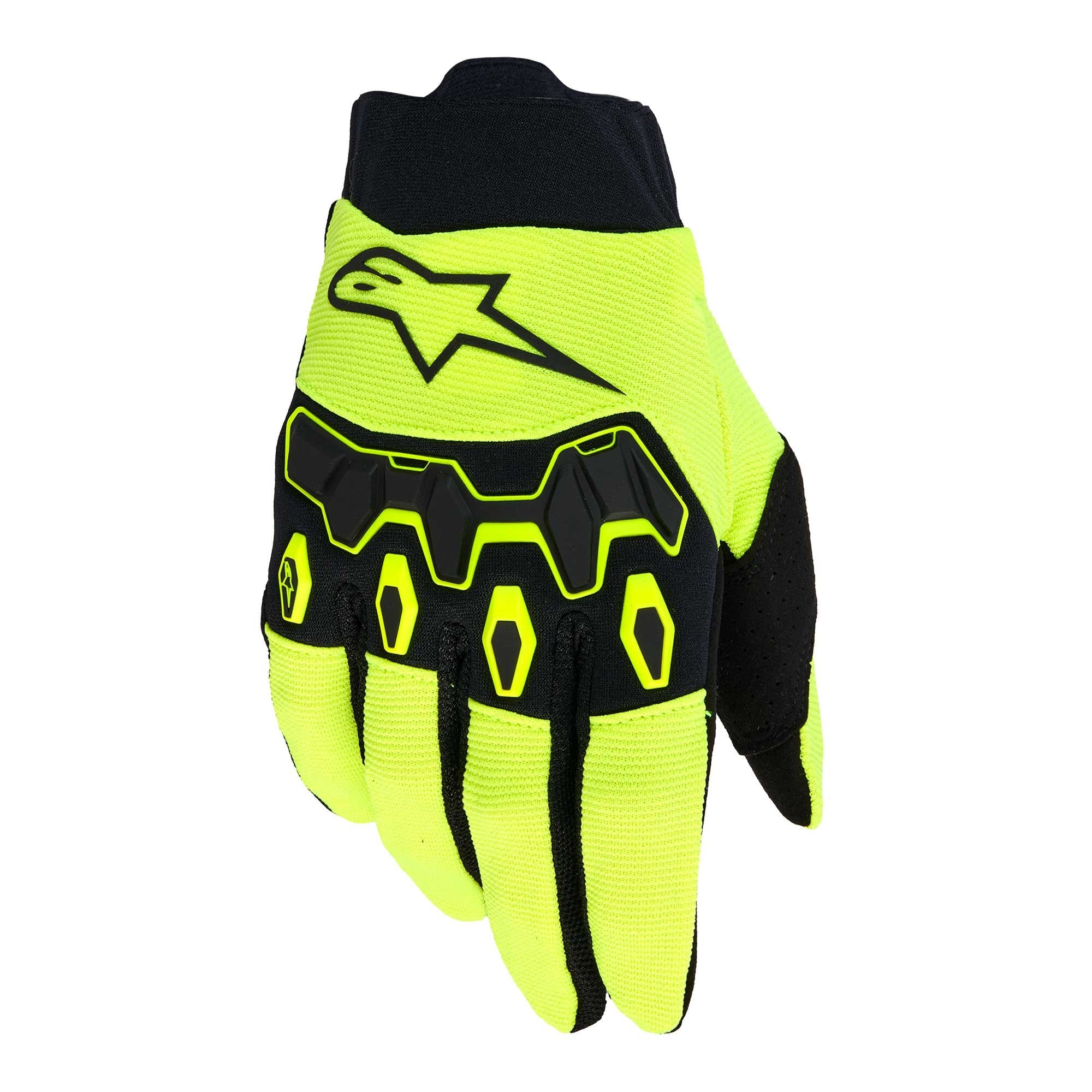 Alpinestars (MX26) Youth & Kids MX Gloves - Full Bore V2 (Yellow Fluo/Black)