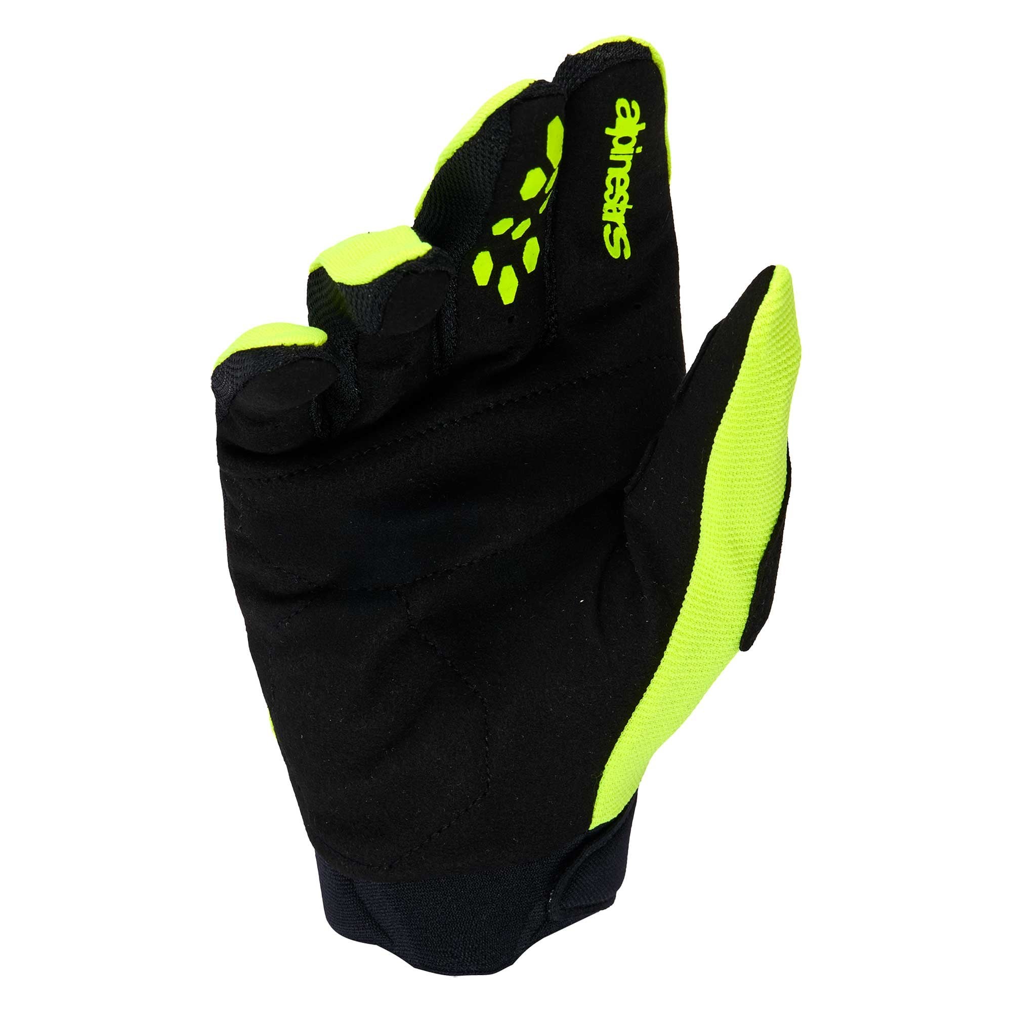 Alpinestars (MX26) Youth & Kids MX Gloves - Full Bore V2 (Yellow Fluo/Black)