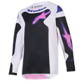 Alpinestars (MX26) Youth MX Jersey - Fluid GRID (Black/Light Grey/Purple)