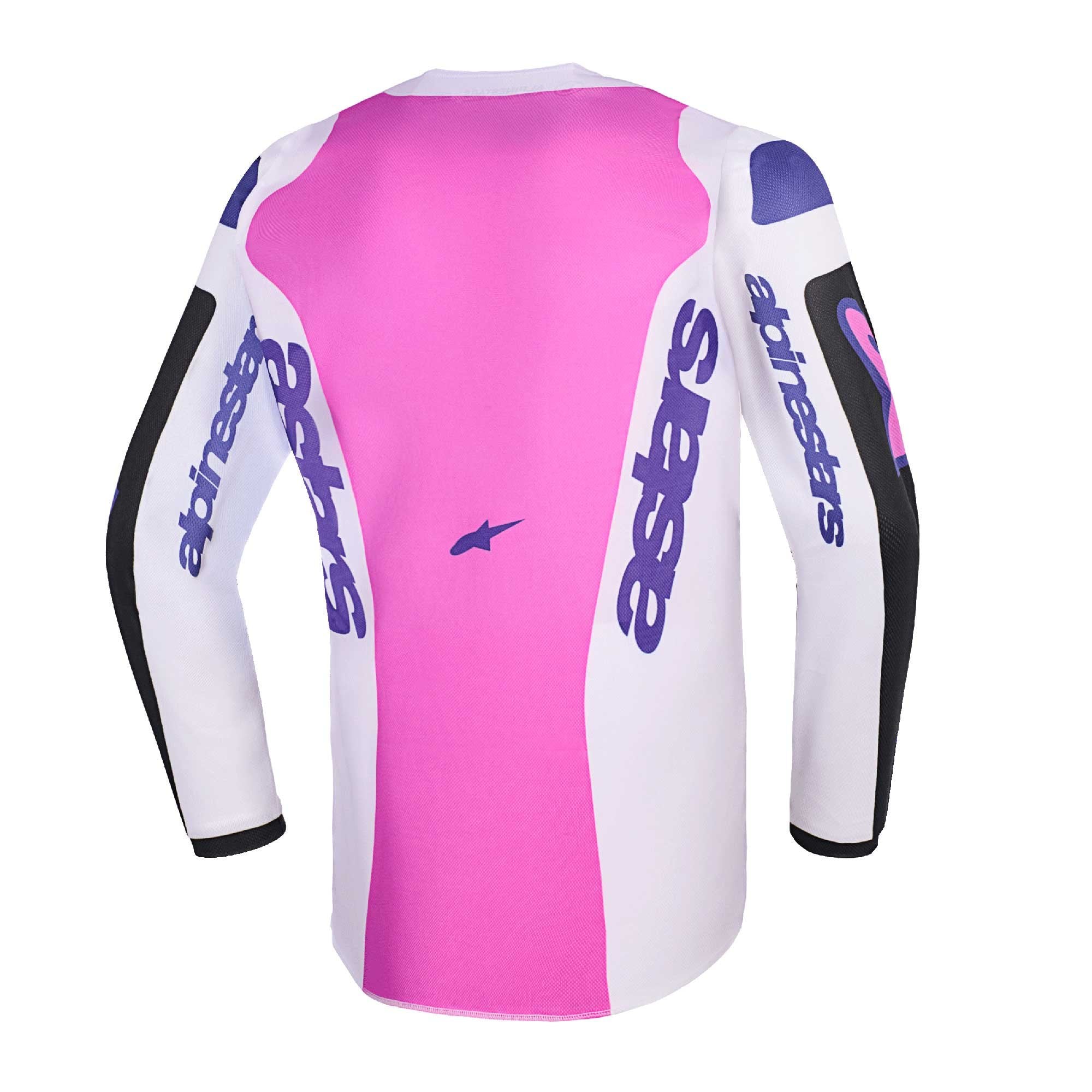 Alpinestars Youth MX Jersey & Pant Kit Deal - Fluid GRID (Black/Light Grey/Purple)