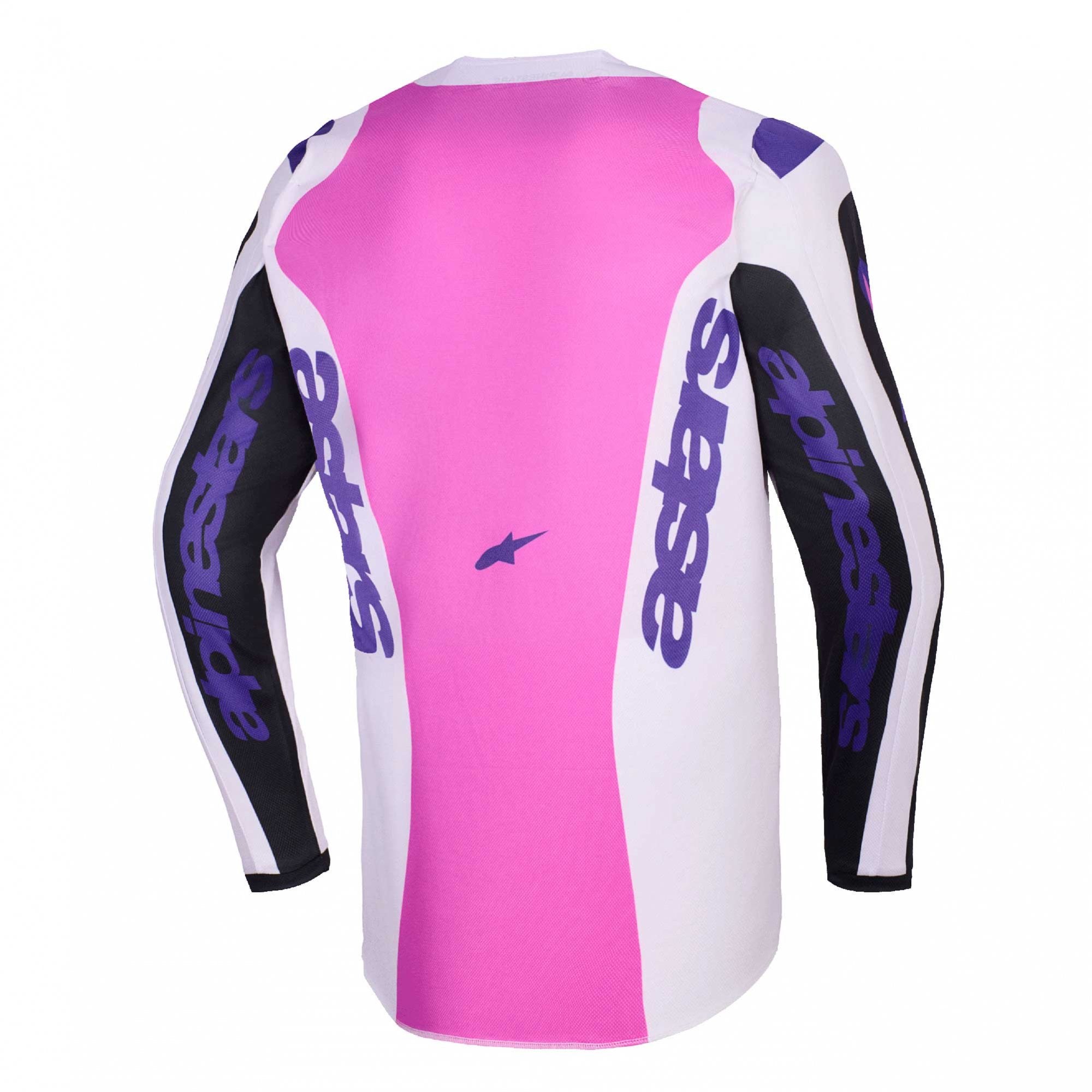 Alpinestars (MX26) MX Jersey - Fluid GRID (Black/Light Grey/Purple)
