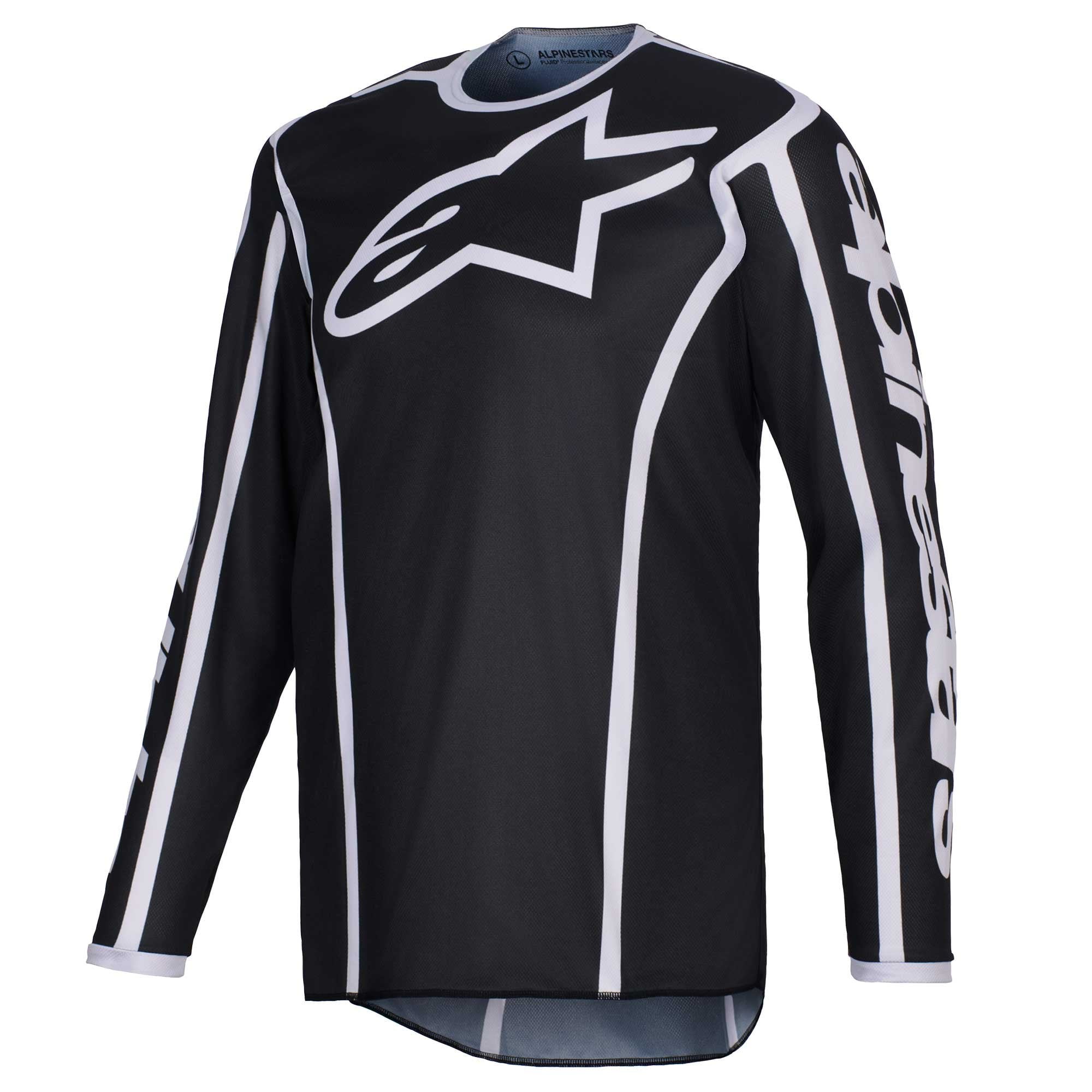 Alpinestars (MX26) MX Jersey - Fluid APEX (Black/Grey)