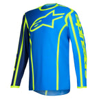 Alpinestars MX Jersey - Fluid APEX (Blue/Yellow Fluo)