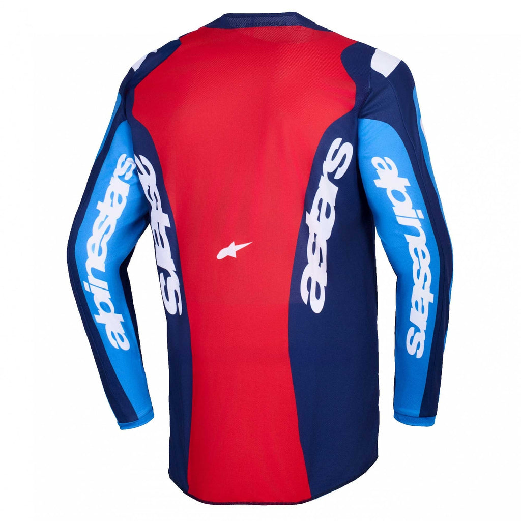 Alpinestars MX Jersey & Pant Kit Deal - Fluid GRID (Blue/Red)