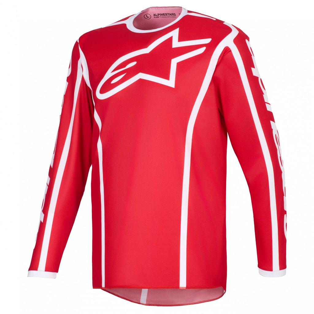 Alpinestars MX Jersey & Pant Kit Deal - Fluid APEX (Red/White)