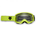 FOX Racing Youth MAIN CORE MX Goggles (Flo Yellow) Clear Lens