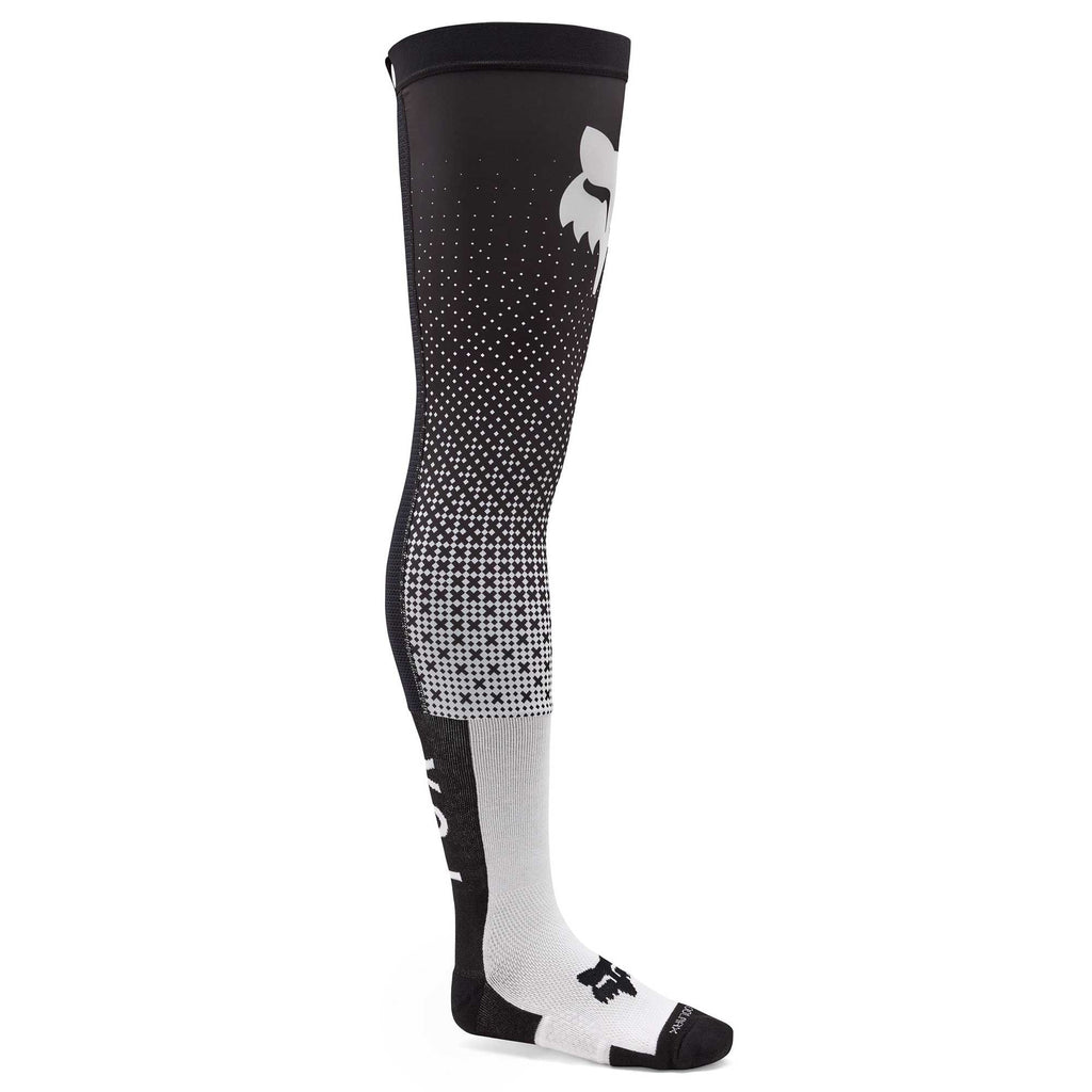 FOX Racing MX Socks - FLEXAIR FRACTURE Knee Brace (White/Black)