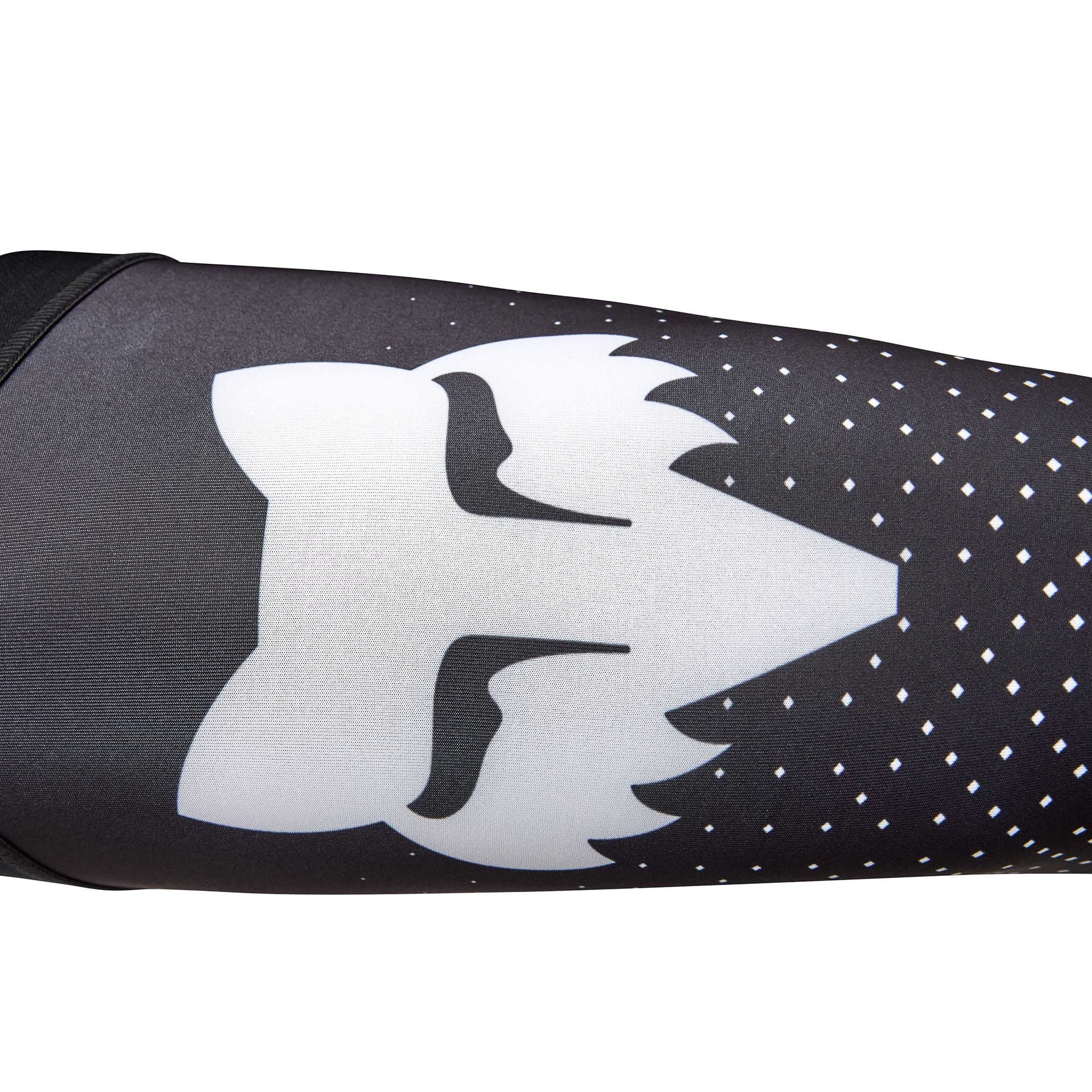 FOX Racing MX Socks - FLEXAIR FRACTURE Knee Brace (White/Black)