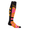 FOX Racing MX Socks - 180 KAIROS (Black/Tangerine/Pink)