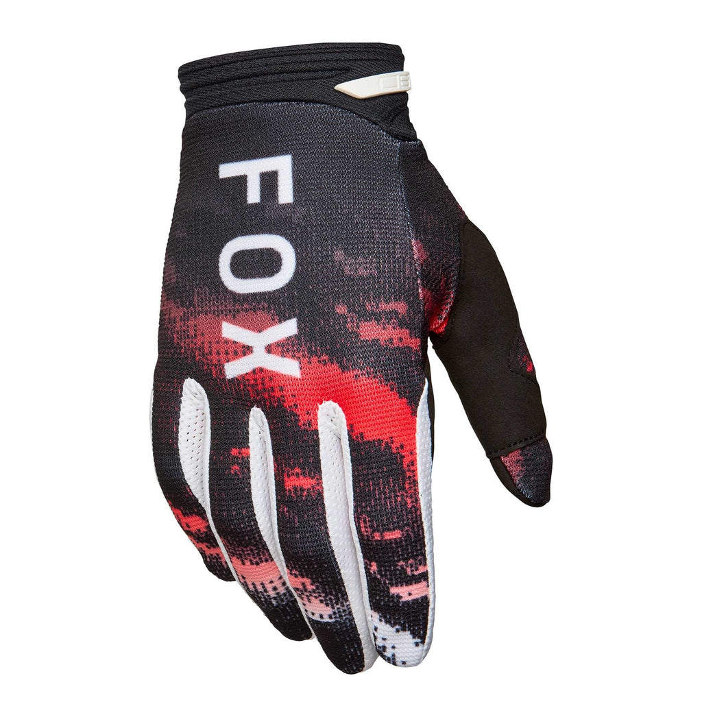 FOX Racing MX | Enduro | MTB Gloves - 180 KAIROS (White/Fluo Red)