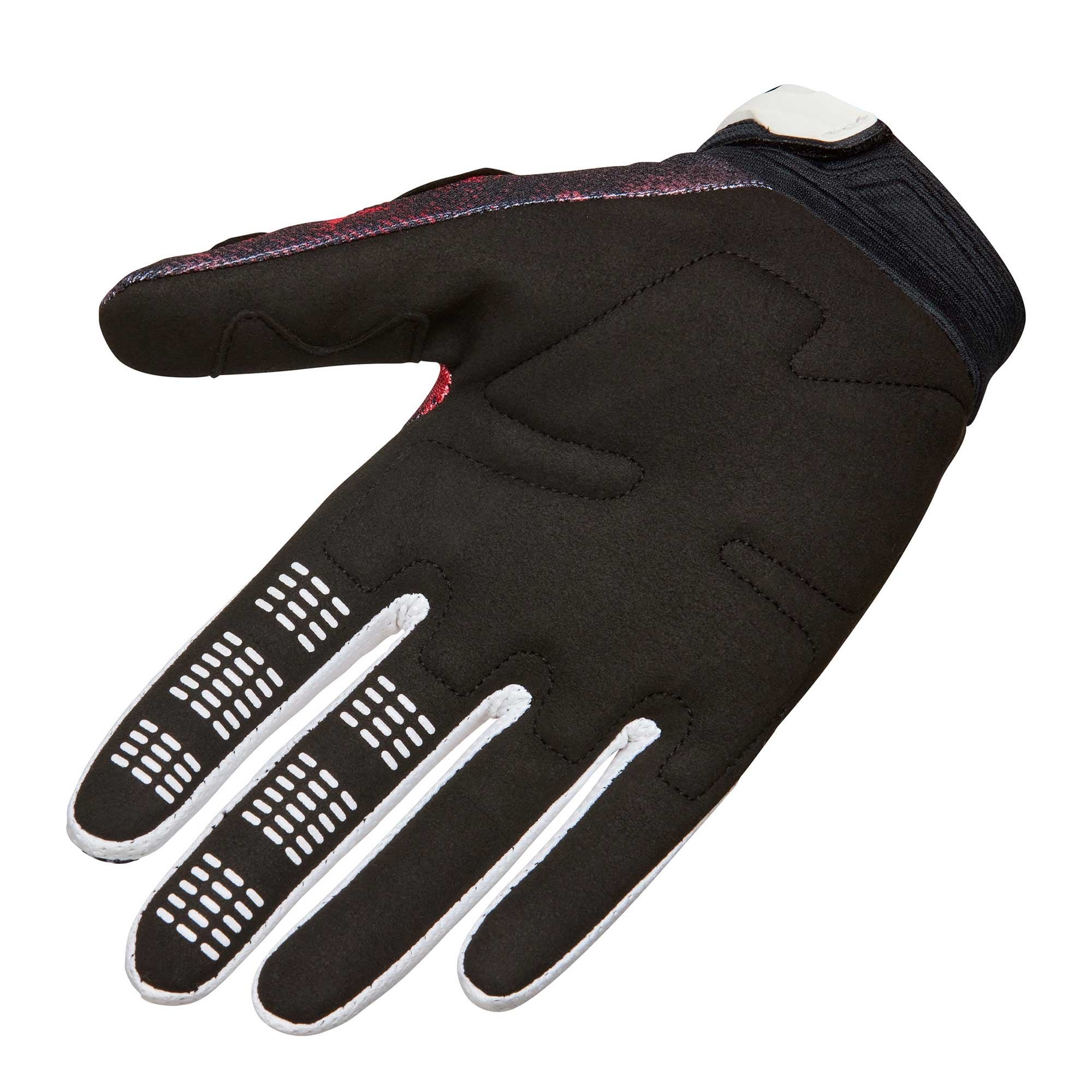 FOX Racing MX | Enduro | MTB Gloves - 180 KAIROS (White/Fluo Red)