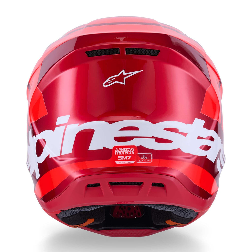 Alpinestars (MX26) MX Helmet - S-M7 CORE (Red Gloss)