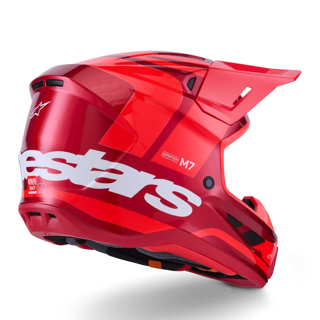 Alpinestars (MX26) MX Helmet - S-M7 CORE (Red Gloss)