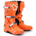 Alpinestars MX Boots - Tech 10 Super Vented (Orange Fluo/Black)
