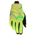 Alpinestars Radar PRO MX | Enduro Gloves (Green/Yellow Fluo/Pink Fluo)