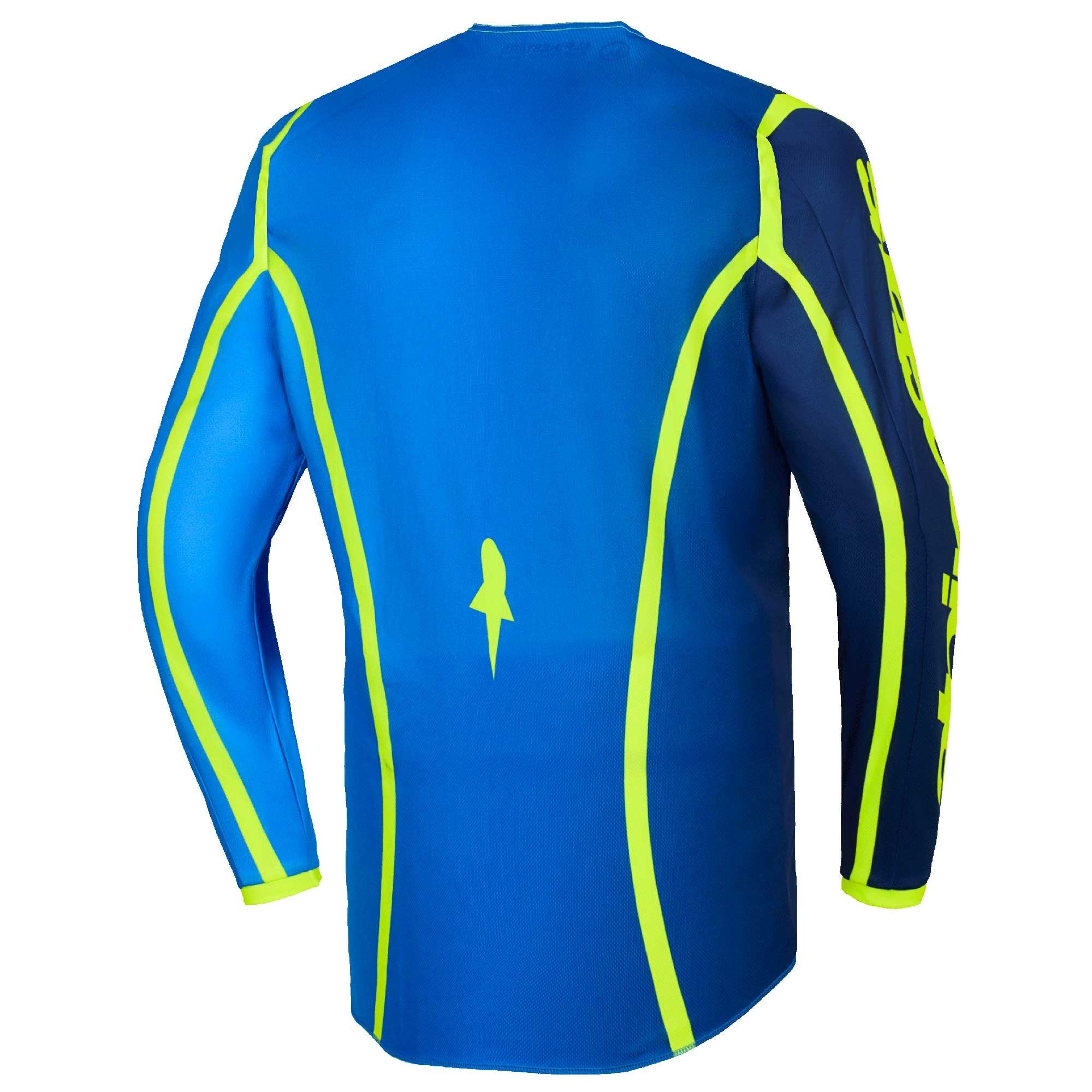Alpinestars MX Jersey & Pant Kit Deal - Fluid APEX (Blue/Yellow Fluo)