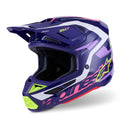 Alpinestars (MX26) MX Helmet - S-M7 DEED (Purple/Pink Gloss)