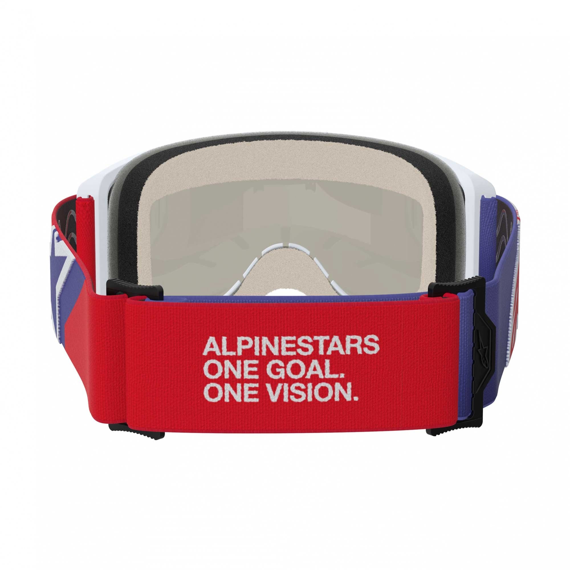 Alpinestars MX | MTB Vision 5 Goggles CORP (Red/Purple) Mirror Red Lens