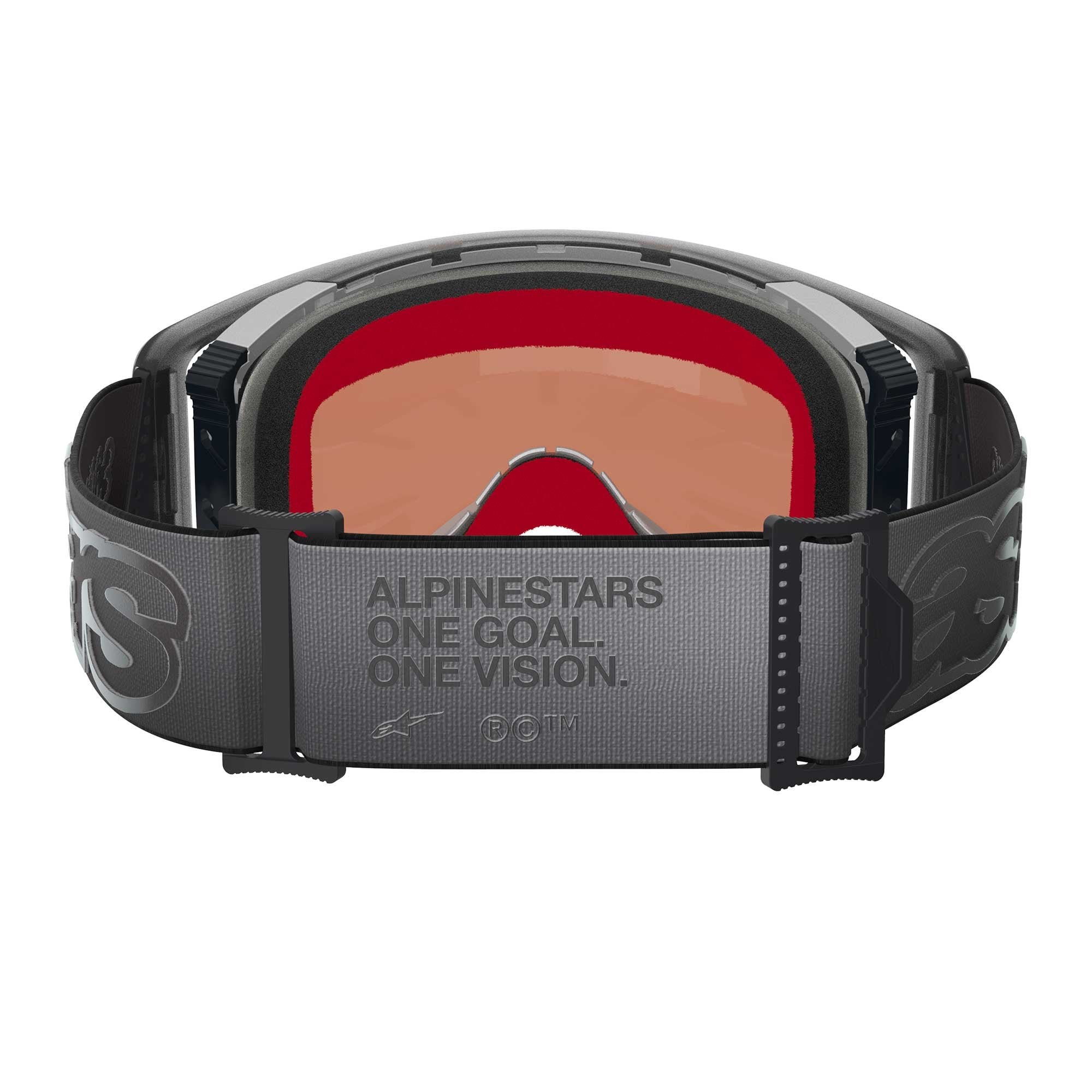 Alpinestars MX | MTB Vision SuperTech Goggles VISTA (Black) Mirror Gold Lens
