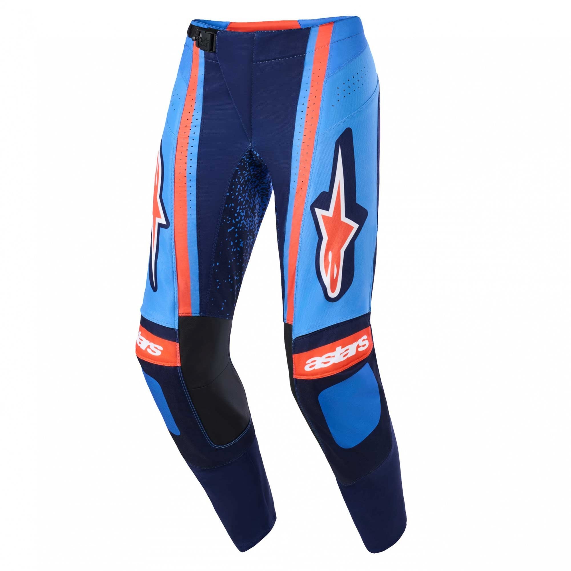 Alpinestars MX Jersey & Pant Kit Deal - TechStar NOMUR (Dark Navy/Orange/UCLA Blue)