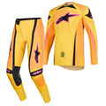 Alpinestars MX Jersey & Pant Kit Deal - TechStar NOMUR (Orange/Yellow/Pink)