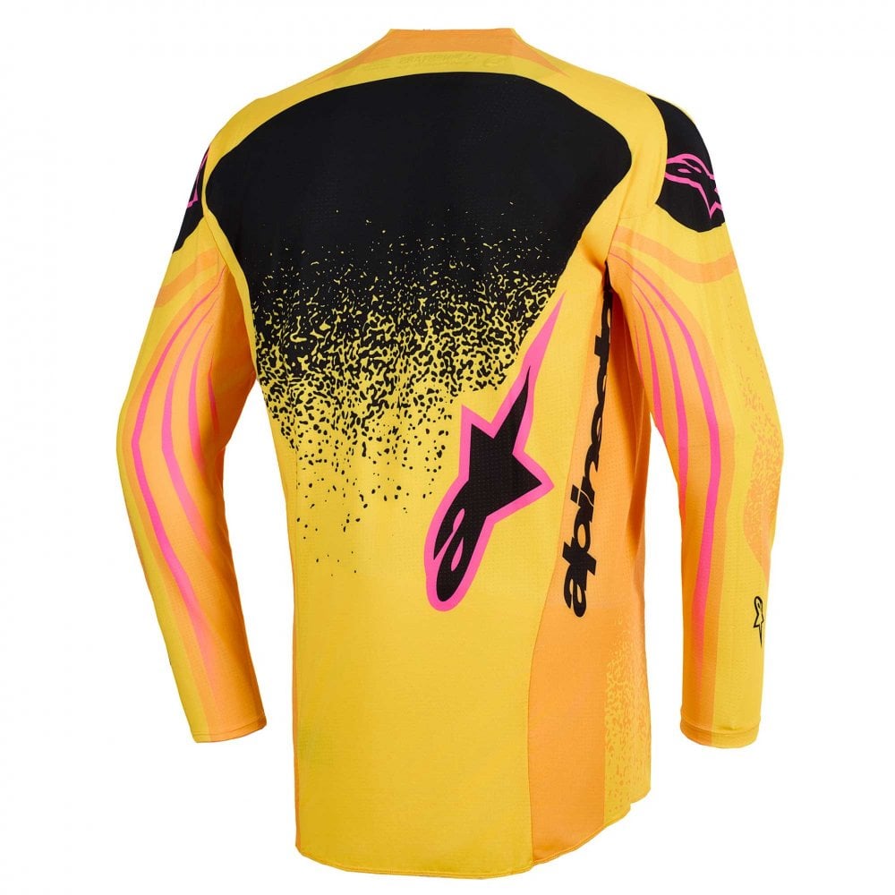 Alpinestars (MX26) MX Jersey - TechStar NOMUR (Orange/Yellow/Pink)
