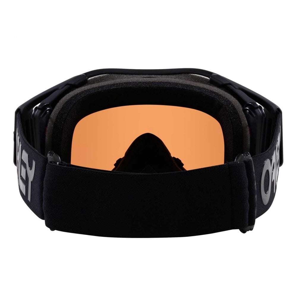 Oakley Airbrake Goggles - BLACKOUT (Black/Black) PRIZM Sapphire Lens