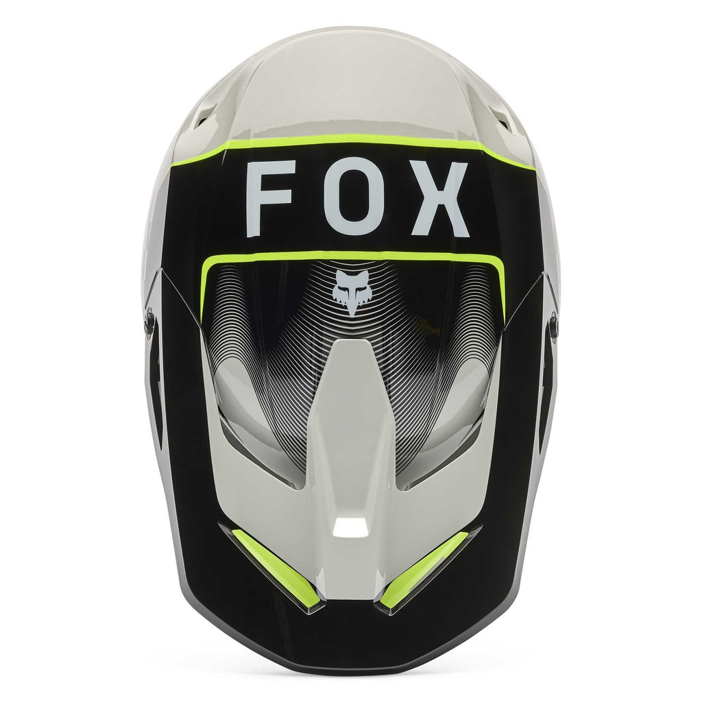 FOX MX | Enduro Helmet - V1 COLLECT (Grey/Yellow/Black)