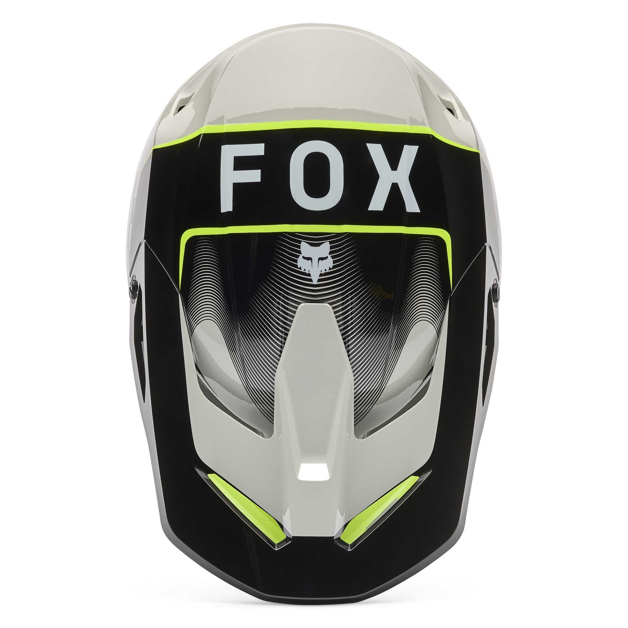 FOX MX | Enduro Helmet - V1 COLLECT (Grey/Yellow/Black)