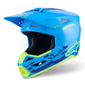 Alpinestars (SALE) MX Helmet - S-M3 FORCE (Cyan Gloss)