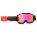 FOX Racing MX | MTB Goggles - MAIN V3 KAIROS (Tangerine) Mirror Red Lens