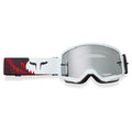 FOX Racing MX | MTB Goggles - MAIN V3 KAIROS (White/Fluo Red) Mirror Lens